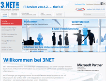 Tablet Screenshot of 3net.de